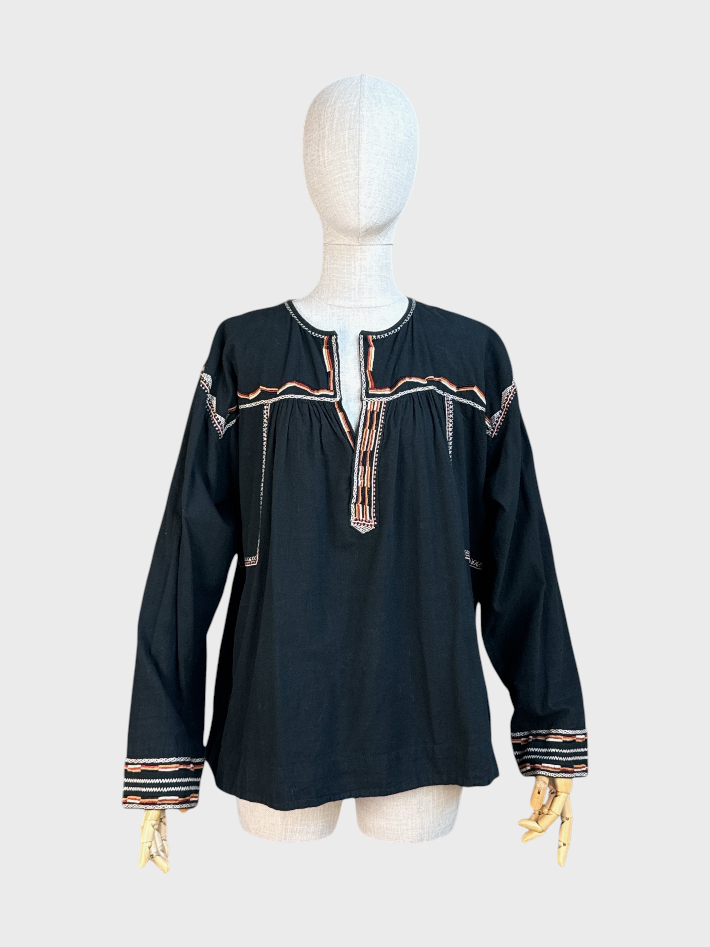 Isabel Marant star embroidered blouse, 100% cotton, M