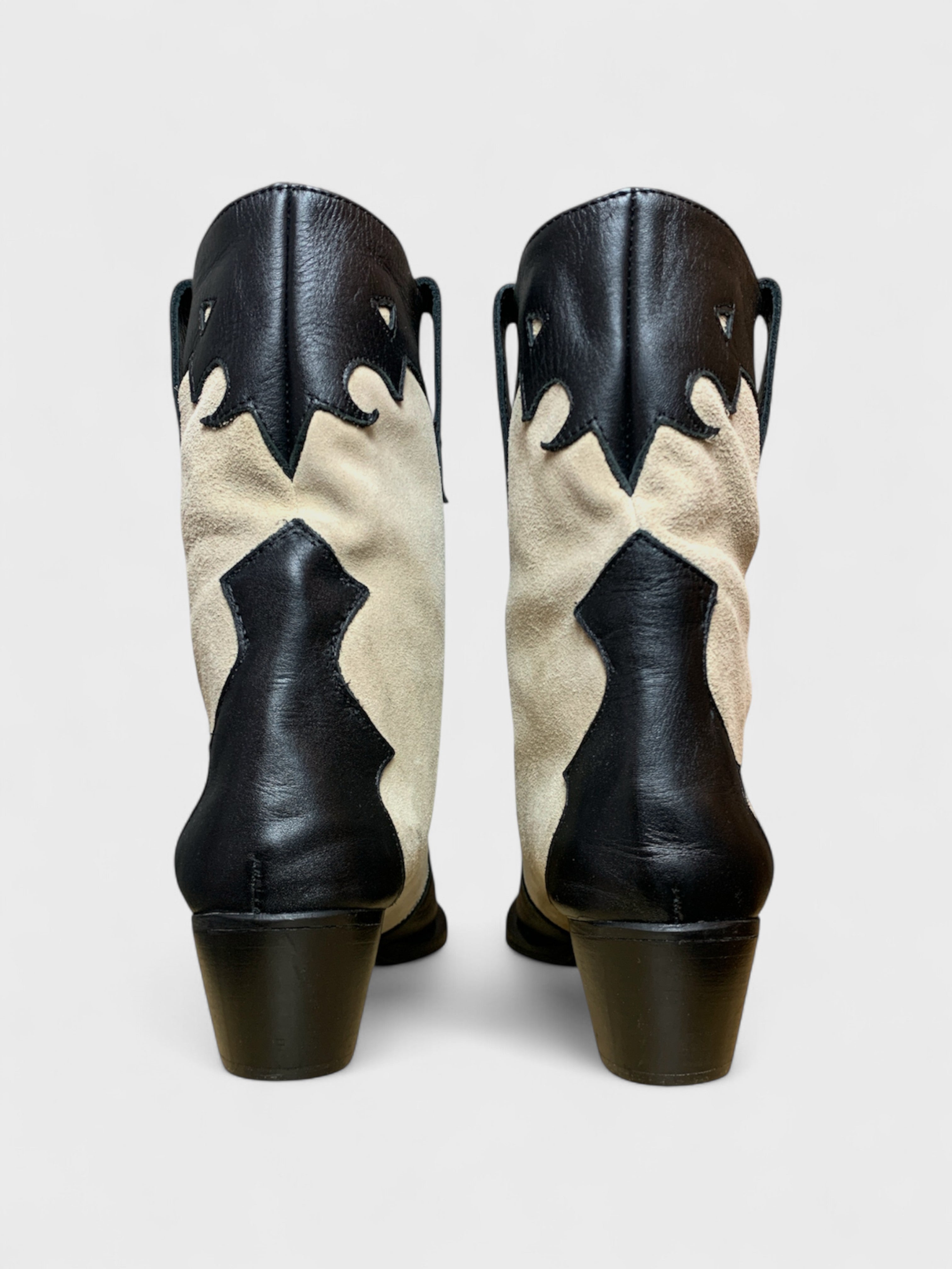 Two-tone Cowboy Boots, Ateliers, size 36