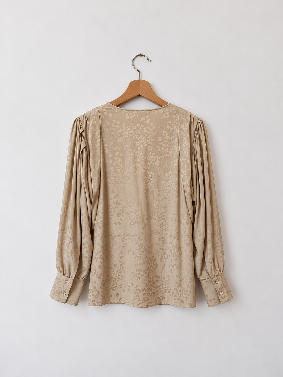 Blouse satinée à imprimé léopard – IRO