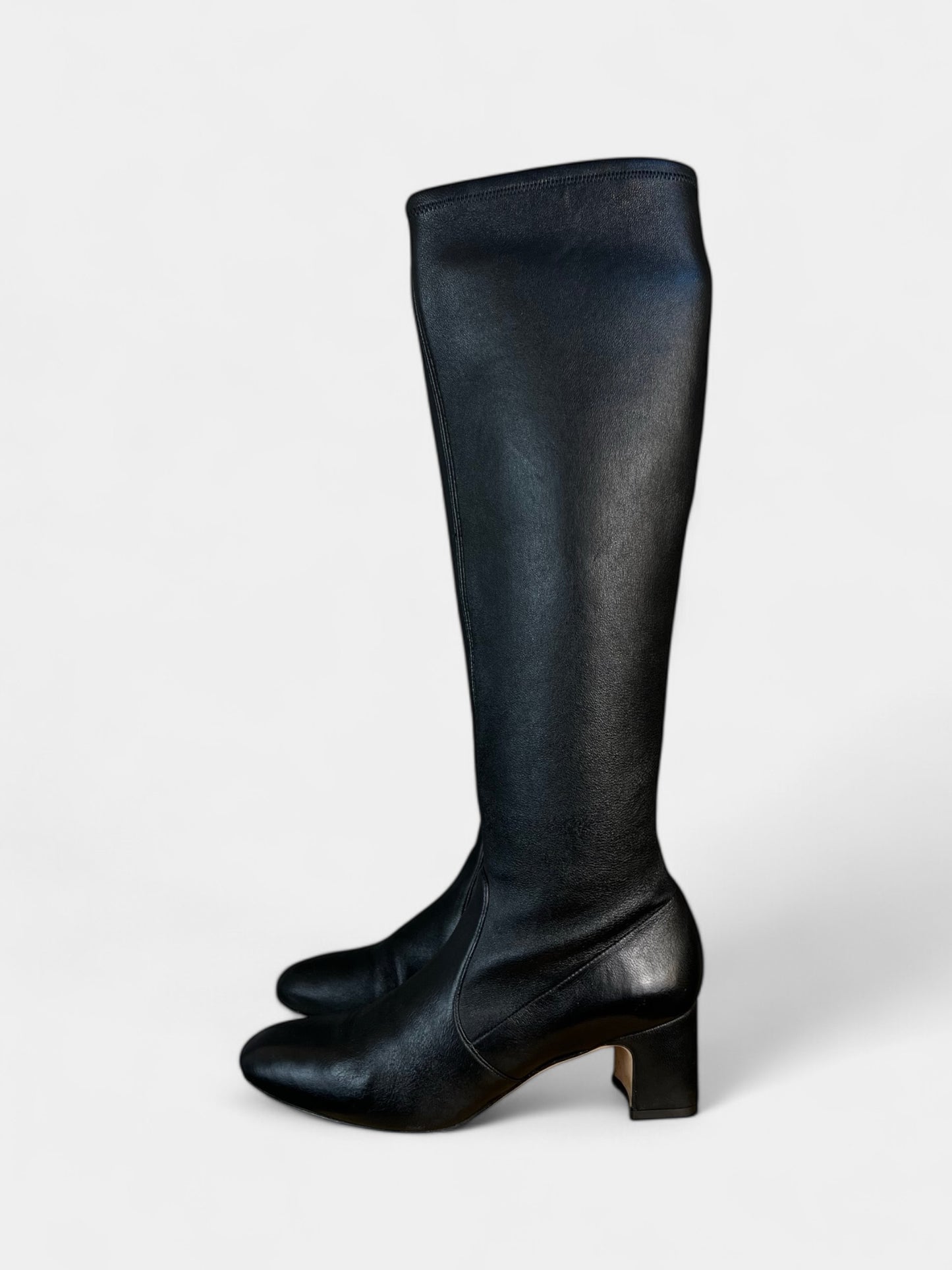 Bottes aux genoux Noire Stuart Weitzman, 7.5