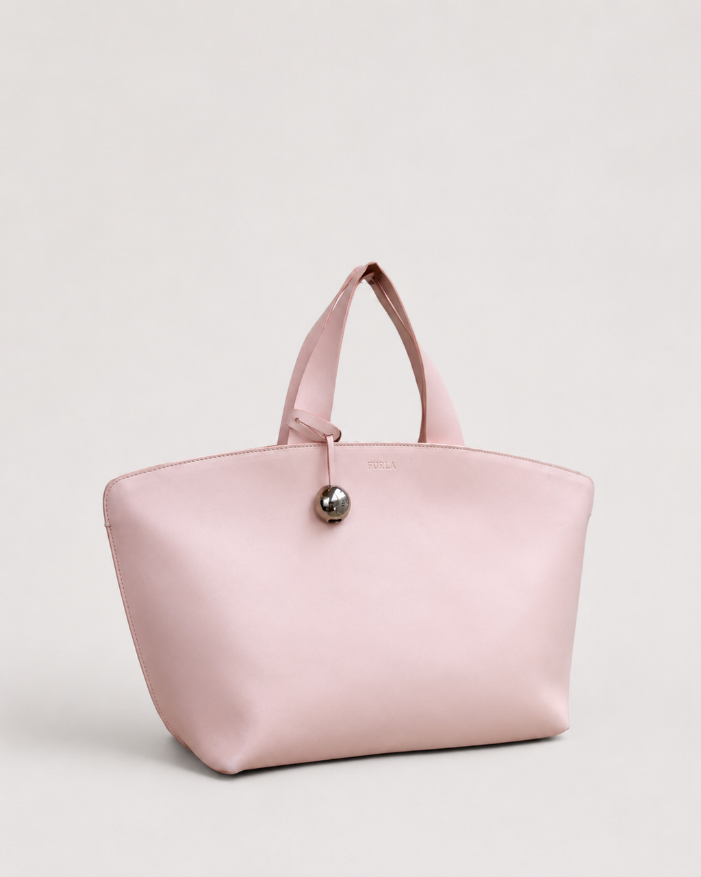 Sac à main cuir Rose pâle Furla