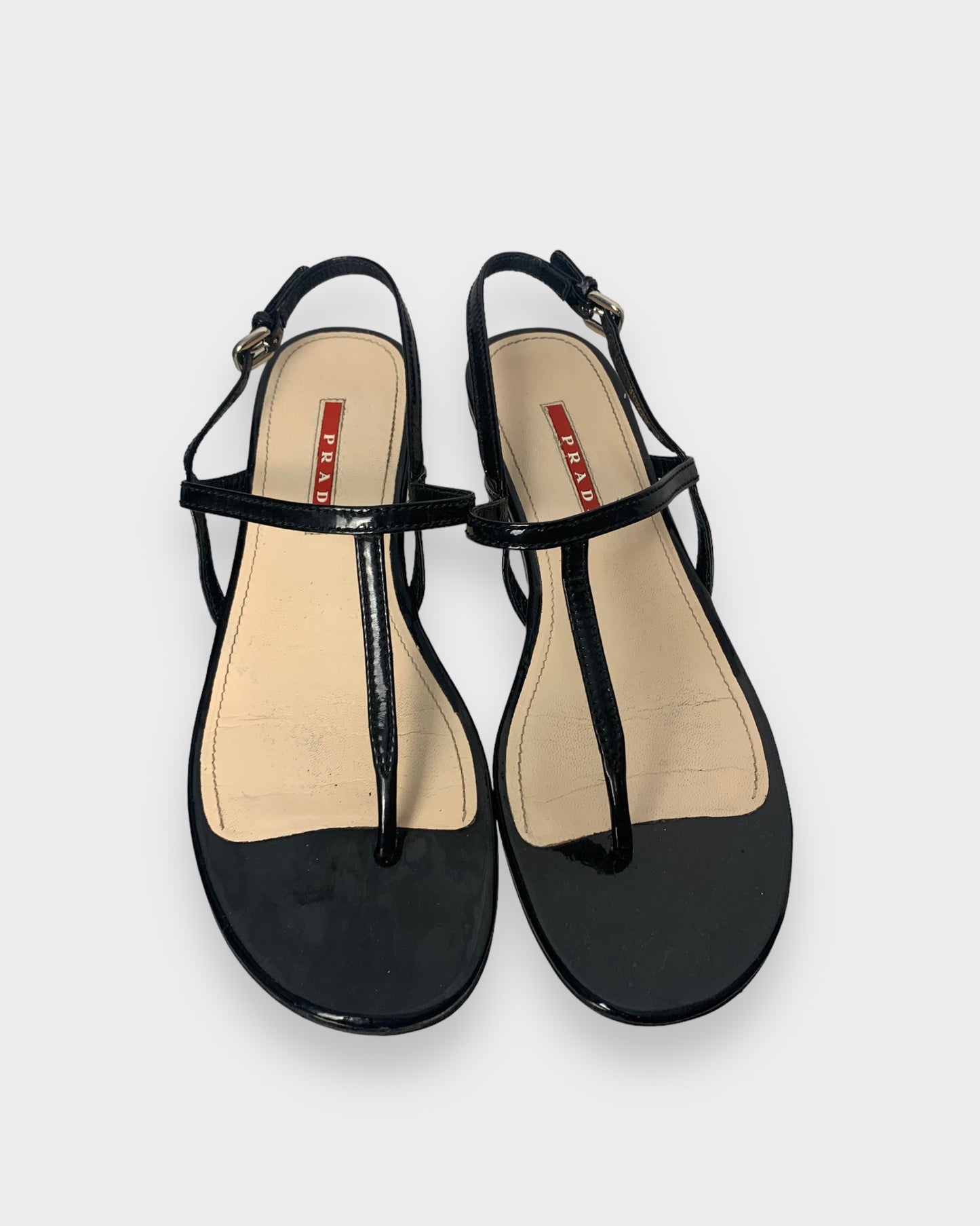 Sandales noires Prada, 38