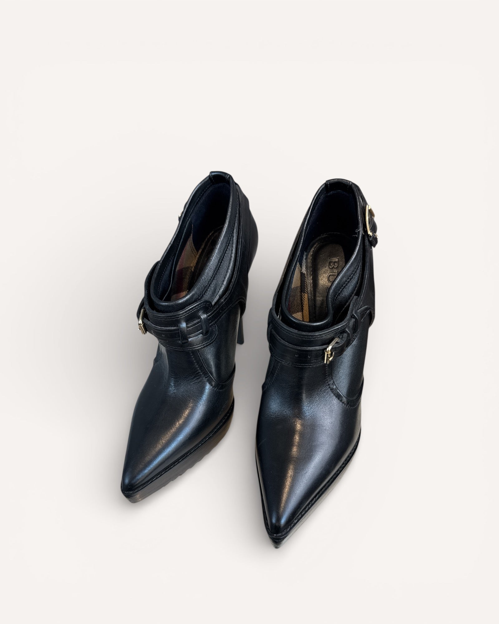 Talons avec boucle Noir Burberry