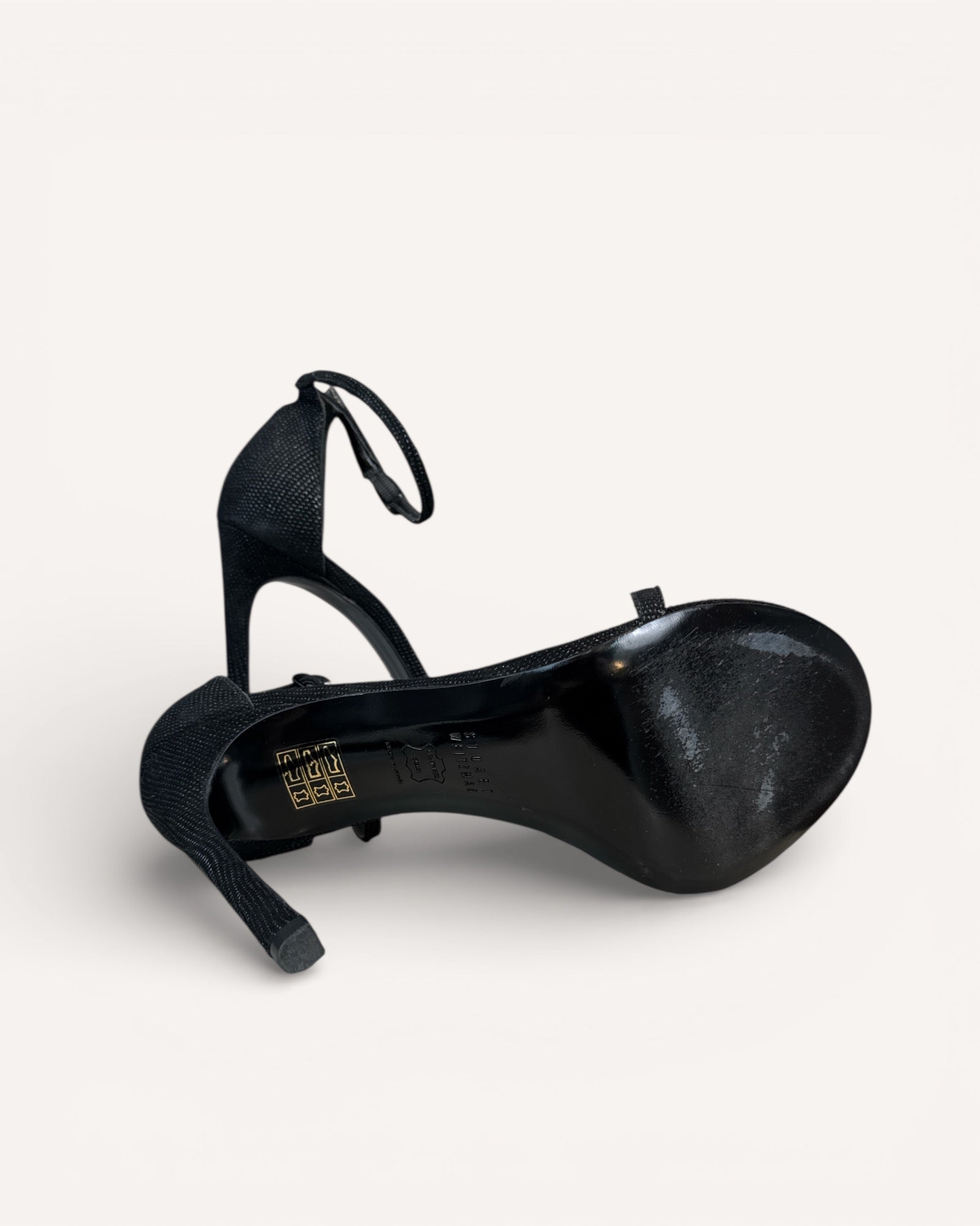 Sandales à brides Stuart Weitzman noires taille 7.5