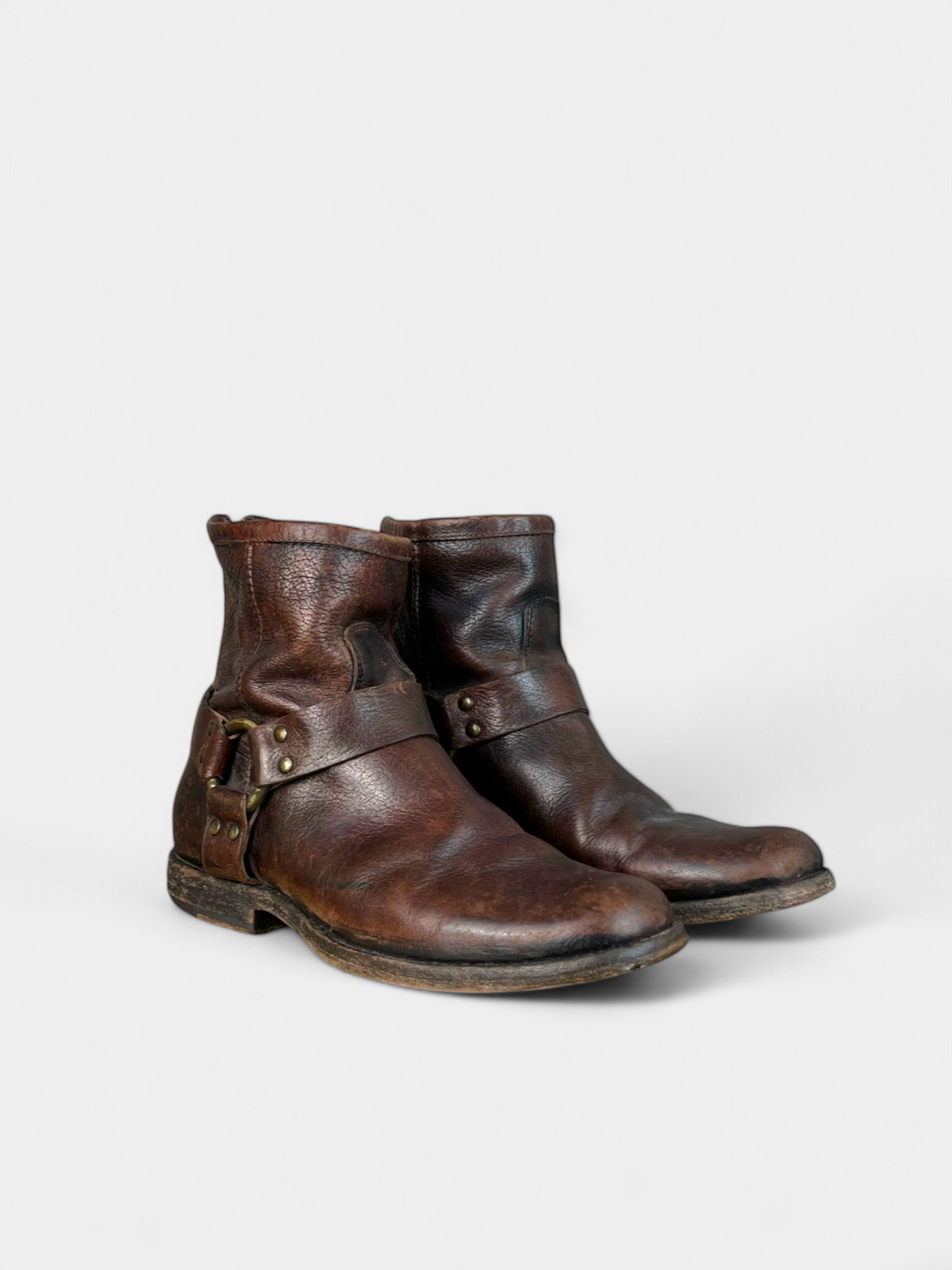 Bottes cuir marron Frye, 6.5