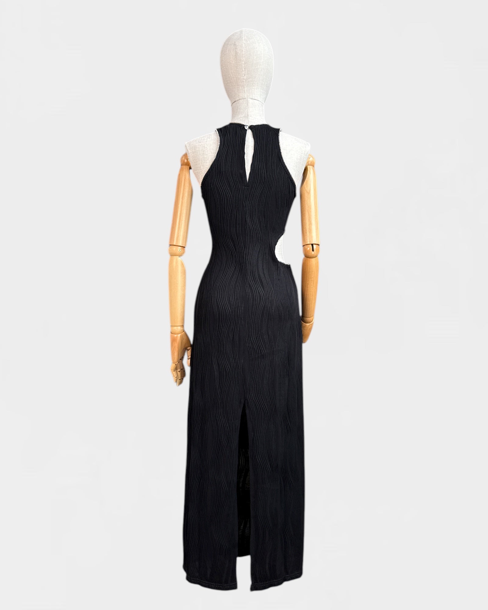 Robe ajourée noire Mallory , M
