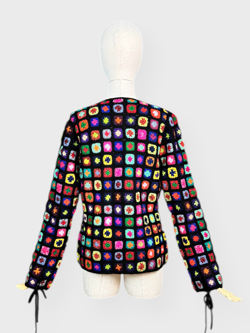 Cardigan crochet multicolore Kenzo Jeans , taille S